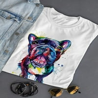 Pastell Slatka i šarene francuske majice buldog-majice - Weekday Najbolji dizajni, ženska 4x-velika