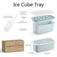 Dvoslojni ledeni kocke za ledene kocke za višekratnu upotrebu ledene kocke BPA BESPLATNO, silikonski