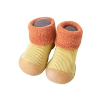 Dječaci Djevojke Socks cipele Toddler Toplice Spradne čarape Ne klizne pripreme cipele za 0 meseci