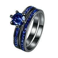 Ženska prstena za žene prstene prstenje poklon legura prsten vjenčani zircon šareni nakit prstenovi
