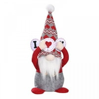 Valentines Dan GNOME Valentine Gnomes Plišani ukrasi Božićna plišana Elf lutka Valentine gnome lutka
