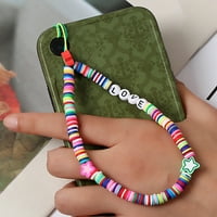 Kripyery telefon za ručni zglob voće Fau Pearls polimerna glina izvrsna lagana mobitel za ručni pribor