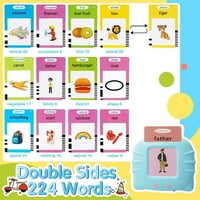 Učenje razgovornih bljeskalica riječi riječi za djecu interaktivne aktivnosti poklon