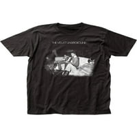 Velvet podzemni muški samo-naslovljeni majica majica mali crna