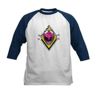 Cafepress - Moćna morfinska snaga Rangers Kids Baseball majica - Dječji pamučni bejzbol dres, rukavica
