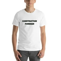 Građevinski foreman Fun Style kratki rukav pamučna majica s nedefiniranim poklonima