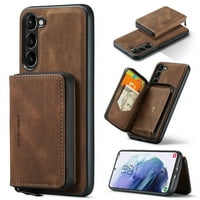 Luksuzni kofer novčanika za Samsung Galaxy S kožna torbica sa odvojivim slotovima sa odvojivim karticama