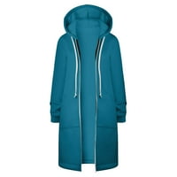 Kaicj jakne za žene, bez kapuljača ženske lagane pune zip meke polarne jakne na otvorenom rekreativni