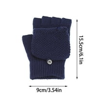 Zimske rukavice za muškarce, pametni USB naboj zimske hladne zaštite toplinsko grijanje plišane rukavice Ispravljanje temperature prilagodbenim gumbom