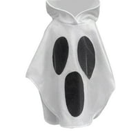 Xingqing Little Kids Halloween HOODED CLOAK Ghost s kapuljačom Poncho Cloak Cape Cosplay Odeća za dječje