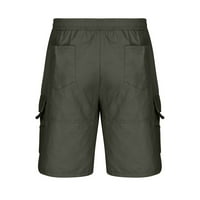 Zkozptok kratke hlače za muškarce plus veličine Teretne kratke hlače Multi-džepovi kratke hlače opuštene
