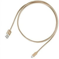 Reverzibilni USB-A do mikro-B kabla - zlato