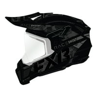 Clatch Evo kaciga W elec. Shield Stealth Black XL