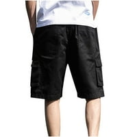 Vivianyo HD hlače za muškarce za muškarce muške ljeto na otvorenom casual patchwork kombinezon plus
