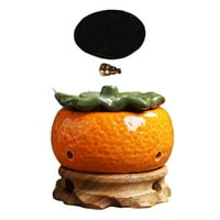 Narančali plamenik Početna Dekor kolekcionarstvo keramički držač ručno rađenog držača za studij uredske