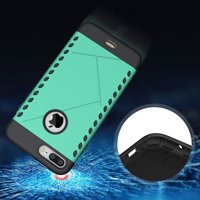 Slučaj NakedCellphone za iPhone Plus iPhone Plus, teški robusni poklopac protiv udara - mat teal metvica