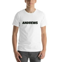 3xl Andrews zabavni stil kratkih rukava pamučna majica u nedefiniranim poklonima