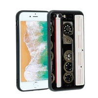 Casette-telefonska futrola, deginirana za iPhone plus kućište za muškarce, fleksibilno silikonsko udarce
