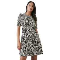 Dorothy Perkins Womens Zebra Print mini haljina
