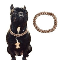Ogrlica za pse od kristala umetnuta rainestone ukrasne mačke ogrlica ogrlica, anti-fade, savršeno za