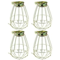 Metal žarulja Sijalica za zaštitu Stezaljka Vintage Light Cage Viseća industrijska svjetiljka pokriva