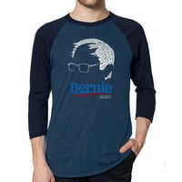 Majica za muške umjetničke umjetnosti u umjetničkoj majici - Bernie Sanders