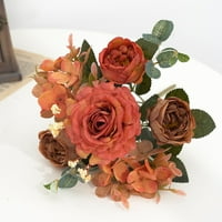 Svileni božur umjetni cvjetovi lažni buket za vjenčani zabava