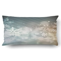 Xmas Beautiful Snowflake Božić sjajni sjaj pahuljica jastuk za jastuk za jastuke
