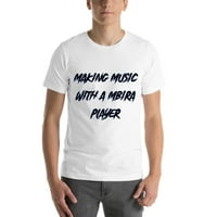 Glazba sa MBira player Slesher stil majica kratkih rukava majica po nedefiniranim poklonima