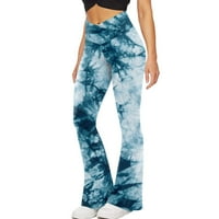 HHEI_K pamučne joge hlače za žene Ženski modni slobodno vrijeme Cross Sportski džep Yoga gamaše hlače