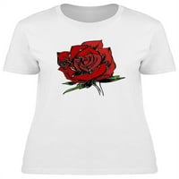 Crvena ruža Dizajn majica Žene -Image by Shutterstock, ženska 3x-velika