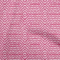 Onuone svilena tabby fuschia ružičasta tkanina apstraktna DIY odjeća za preciziranje tkanine za ispis