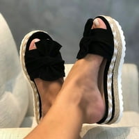 Azrian Women Bowknot Beach Ljetne papuče Platform cipele Plus cipele veličine