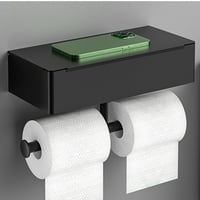 Držač mobilnog telefona kupaonica Pribor Zidni nosač s polica jednostavan za ugradnju brisača za WC