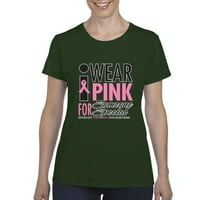 Normalno je dosadno - ženska majica kratki rukav, do žena veličine 3xl - nosim ružičastu za nekoga posebnog