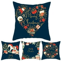 Božićni jastuk Case 45x Cushion Cover Merry Božićni dekor za kauč na kući, a