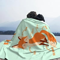 Dijelovi za životinje Pileći bacanje pokrivač za djevojke dječake Mekani smiješni životinjski pokrivač