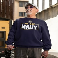 Mi smo mornarički dukseri, muškarci -Navy dizajni, muški mali