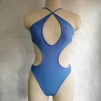 Dvije kupaće kostimu za žene visoko rezane podstavljene bikini za žene retro kupanje za žene