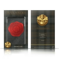 Dizajni za glavu Službeno licencirano Outlander Brtve i ikone Karta Kožne knjige Novčani poklopac poklopca