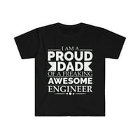 Ponosan tata fenomenalnog inženjera unise majica S-3XL Očev dan