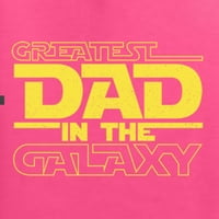 Divlji Bobby, najveći tata u Dan Galaxy oca Muški čaj, Neon Pink, XX-Veliki