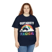 Gitaristi su magična majica u unise grafičkim kratkim majicama, veličina S-5XL