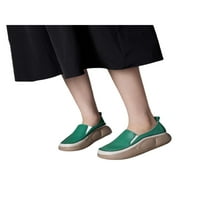 Prednjeg swalk ženske cipele za patchwork platforme platforme klizanje na casual cipele rade elastični