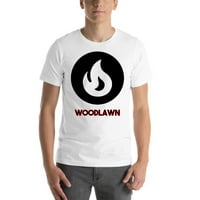 2xl Woodlawn Fire stil kratkih rukava pamučna majica po nedefiniranim poklonima