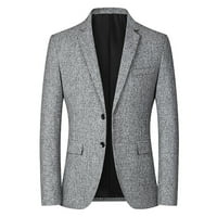 Ženske jakne za blejzer Muška jednosodna modna modna ploča Business Coustery Sud Wood Coat