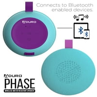 Aduro bežični prijenosni Bluetooth zvučnik, vodootporan mali vanjski zvučnik