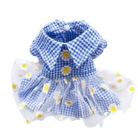 Park Soft & Comfy Spring Chrysanthemum Ispis Ogrlica za ogrlica Prekrasna suknja za princezu