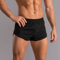 Chueoow ljeto muške kratke hlače Skraćenice čvrste pamučne pamučne hlače Sportska elastična srednja