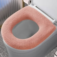 Miyuaadkai WC protlav kupatilo WC sjedalo Poklopac poklopca Mekano toplije WC sjedalo jastuk Poklopac